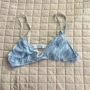 Light Blue Lace Bralette